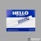 Hello my name is Blauw met marker 448607