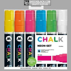 Molotow Chalk-krijt markers Fluor TI50903501