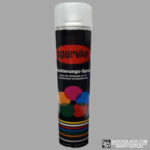 1030-7001UK Sparvar MS Markeer spray Blanke Lak Bodemventiel 750 ml